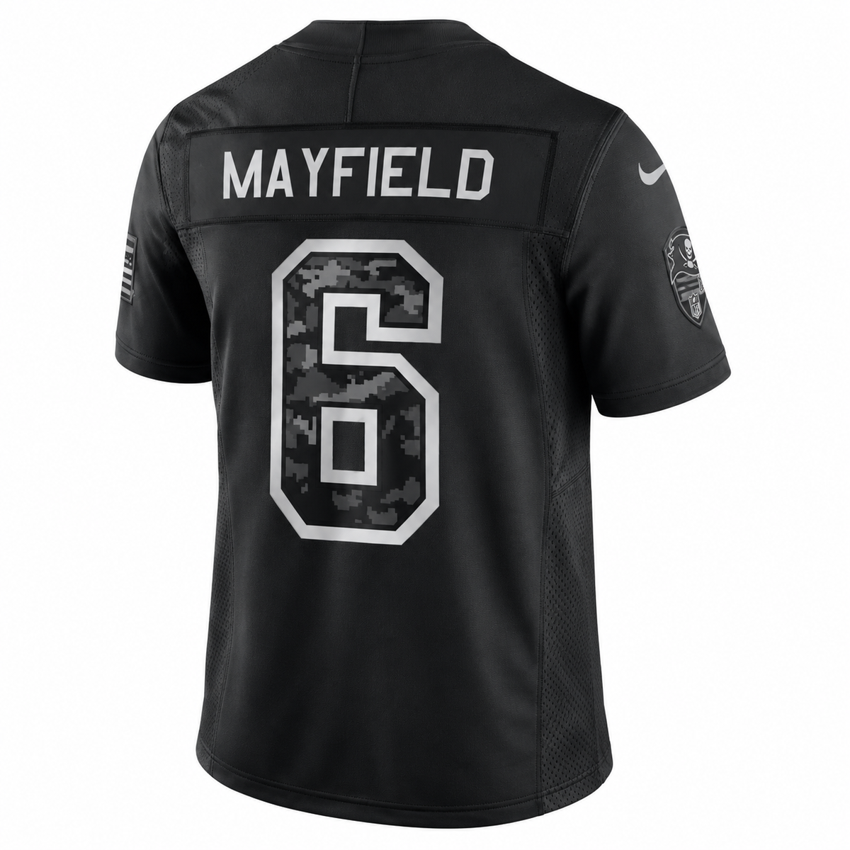 Men’s Puka Nacua #12 Los Angeles Rams Salute to Service Football Jersey – Black