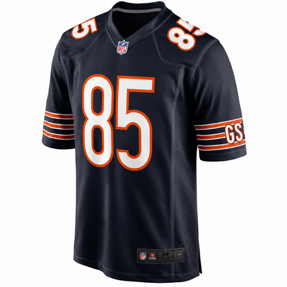 Chicago Bears Cole Kmet Navy Home Football Jersey - Men's