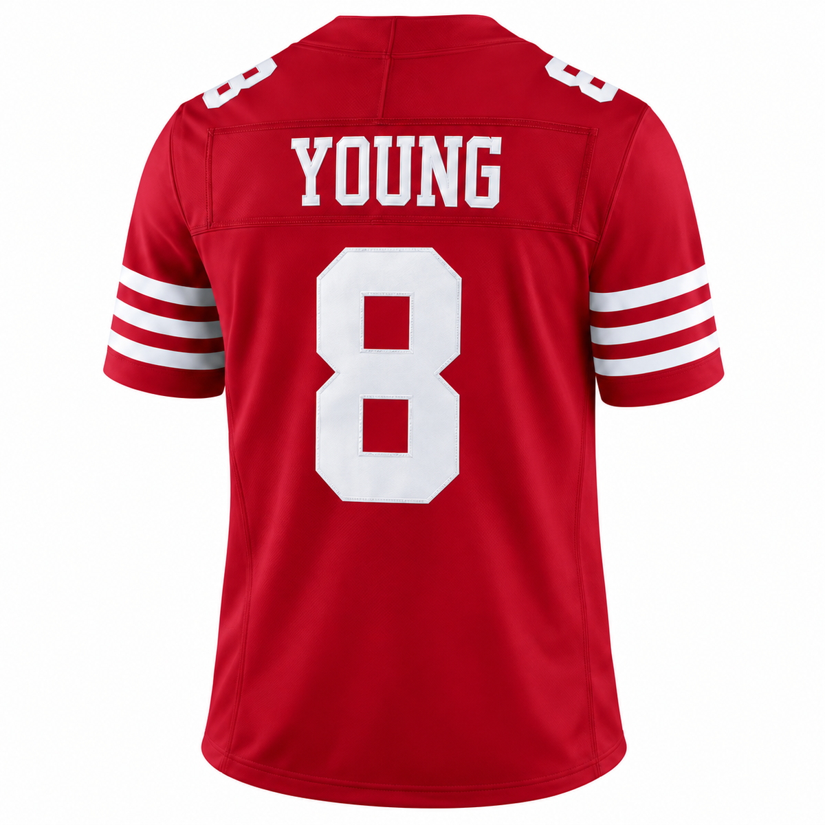 Men's Steve Young #8 San Francisco 49ers Team Vapor F.U.S.E. Stitched Limited Jersey