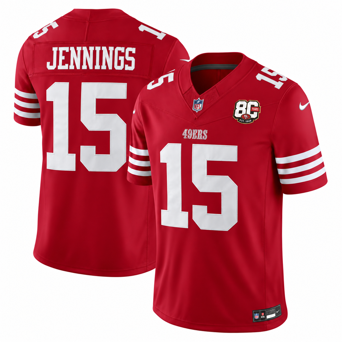 Men's San Francisco 49ers Team Vapor F.U.S.E. Stitched Limited Jersey