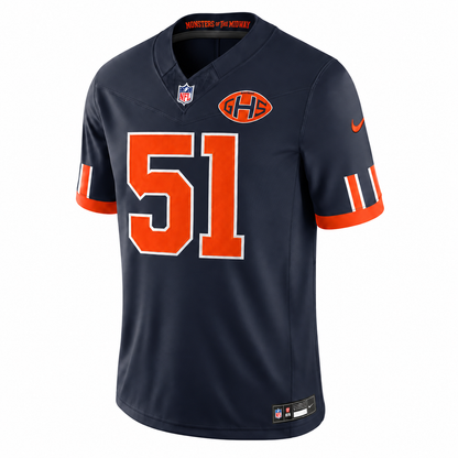 Men's Dick Butkus #51 Navy Chicago Bears 2026 Rivalries Collection Stitched Limited Football Jersey