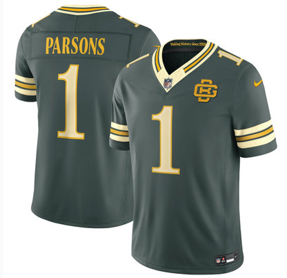 Men's Packers Green 2026 “Rivalries” Vapor Limited Stitched Jersey - All Player
