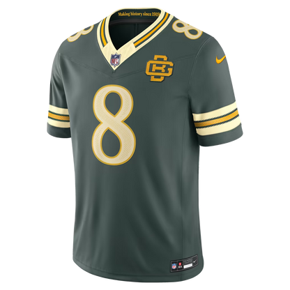 Men's Josh Jacobs Green Bay Packers 2026 Rivalries Collection Stitched Limited Jersey - Green
