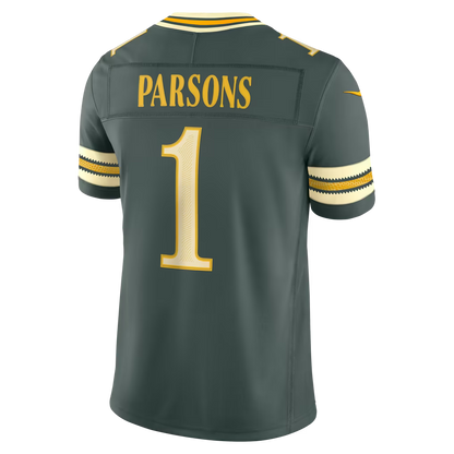 Men's Micah Parsons Green Bay Packers 2026 Rivalries Collection Stitched Limited Jersey - Green