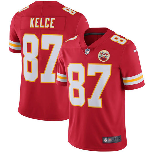 Kansas City Chiefs Travis Kelce Red Limited Player Jersey - Men's